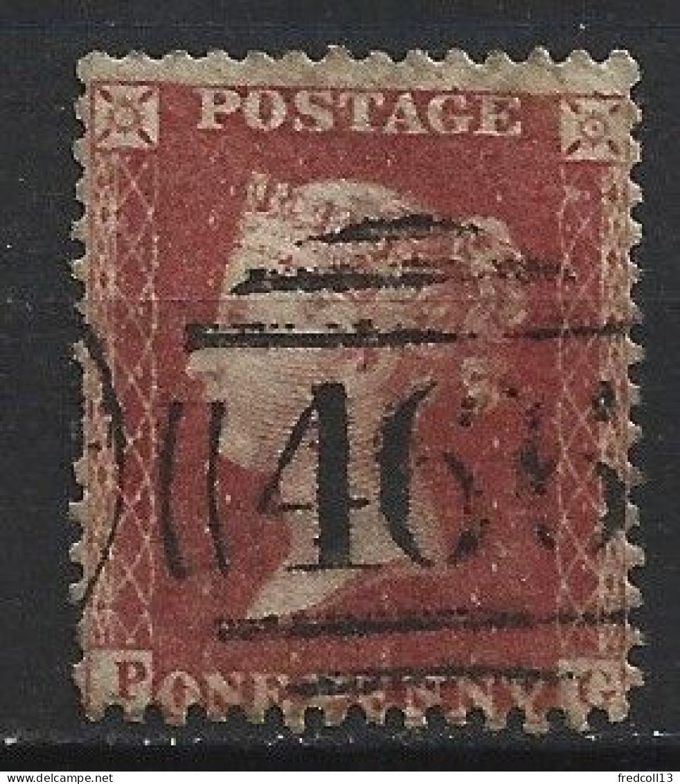 GRANDE-BRETAGNE 14 Oblitéré Côte 25 € - Used Stamps