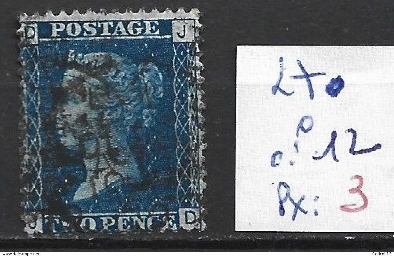 GRANDE-BRETAGNE 27 Oblitéré Côte 12 € - Used Stamps