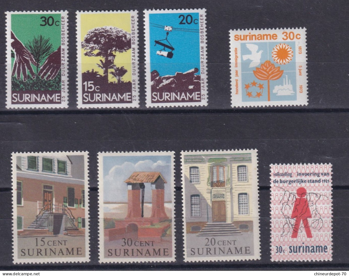 Suriname Pays-Bas  Nederland Neufs** - Suriname ... - 1975
