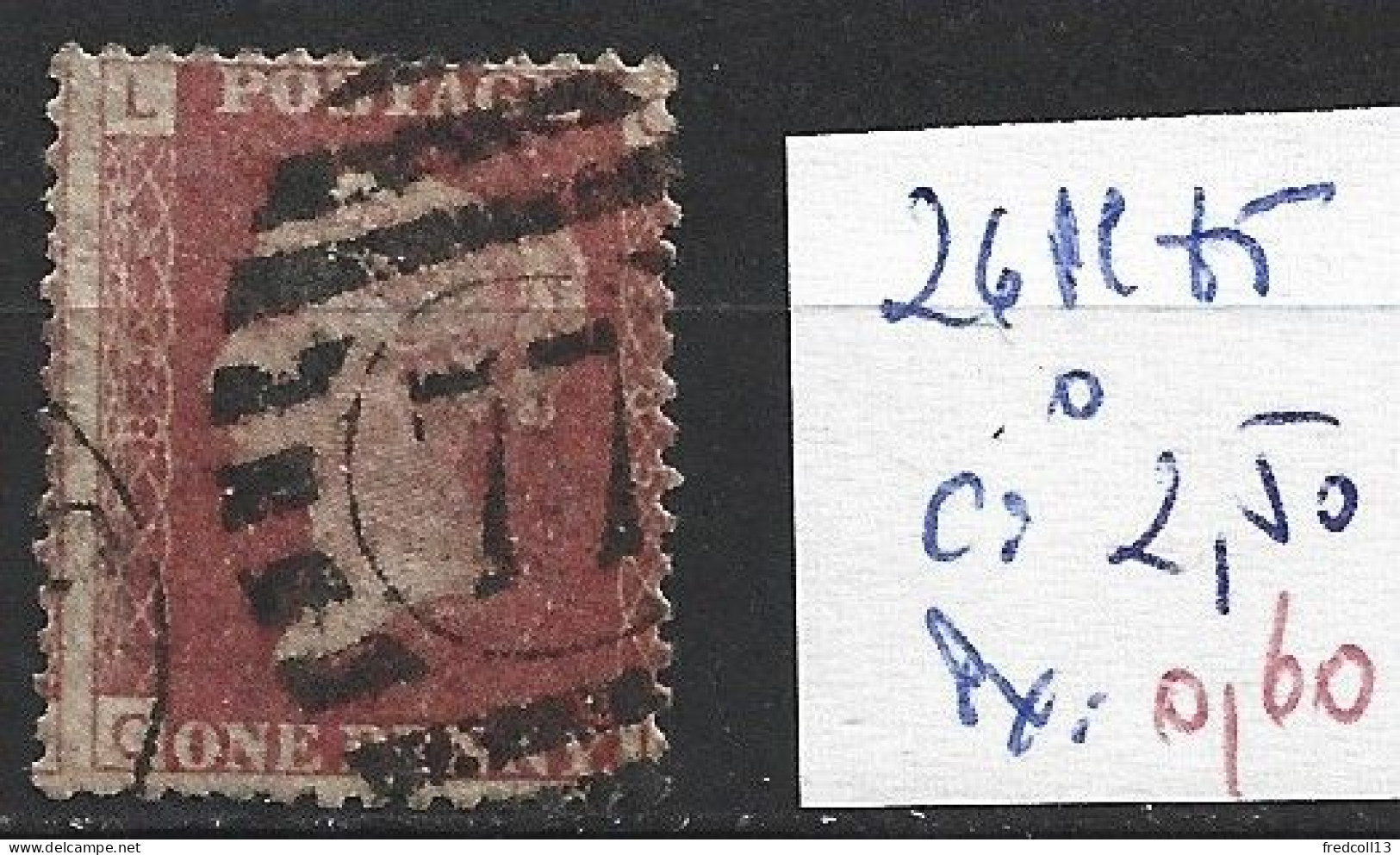 GRANDE-BRETAGNE 26 Planche 85 Oblitéré  Côte 2.50 € - Used Stamps