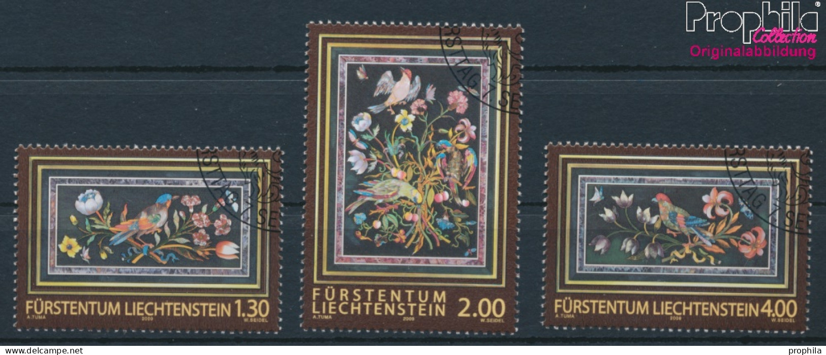 Liechtenstein 1525-1527 (kompl.Ausg.) Gestempelt 2009 Schätze (10325881 - Oblitérés