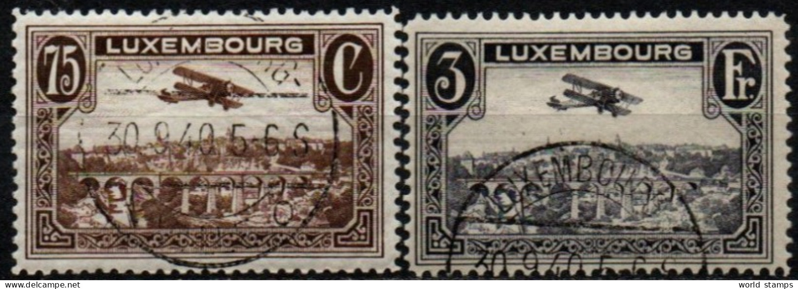 LUXEMBOURG 1931-3 O - Oblitérés