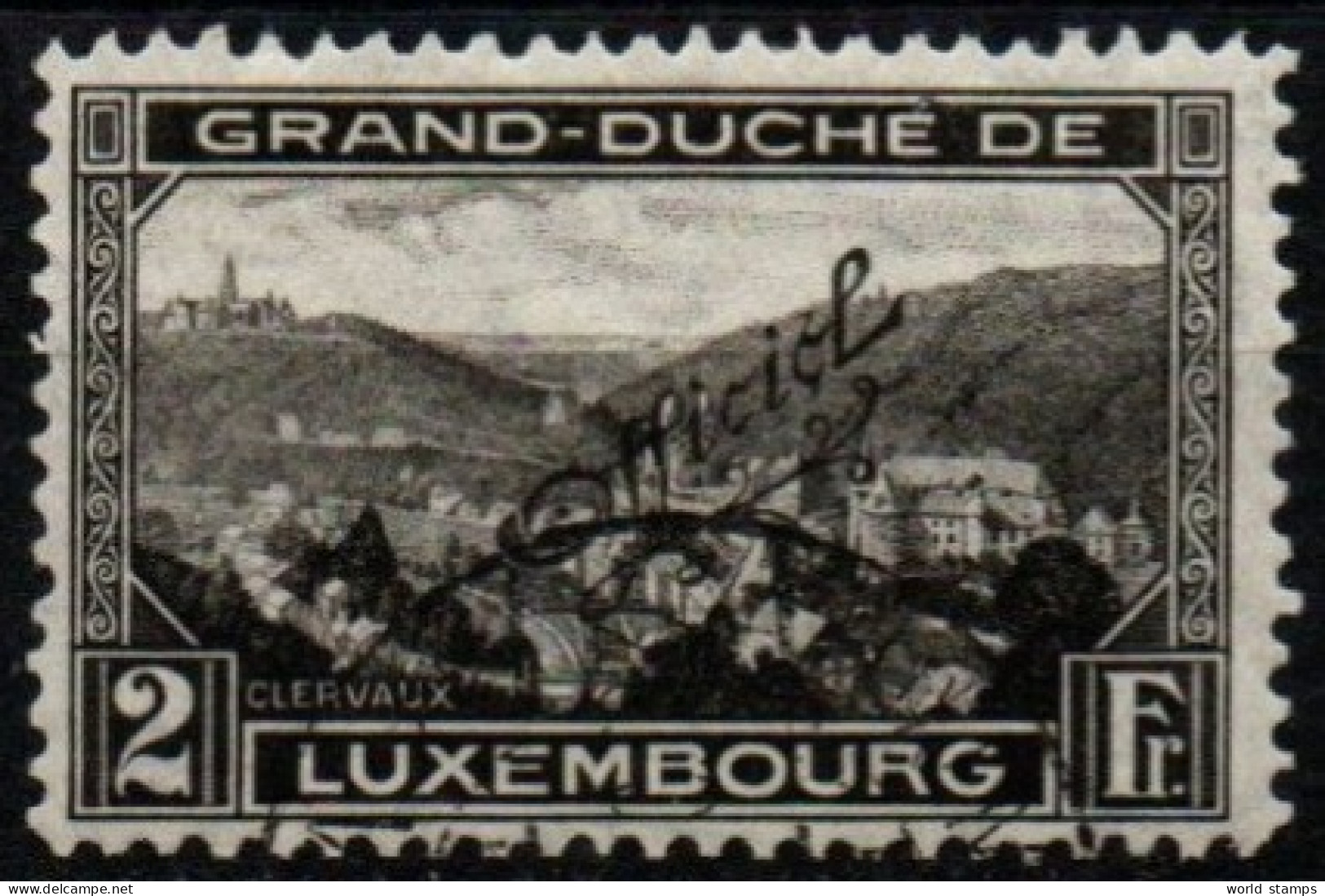 LUXEMBOURG 1928 O - Service