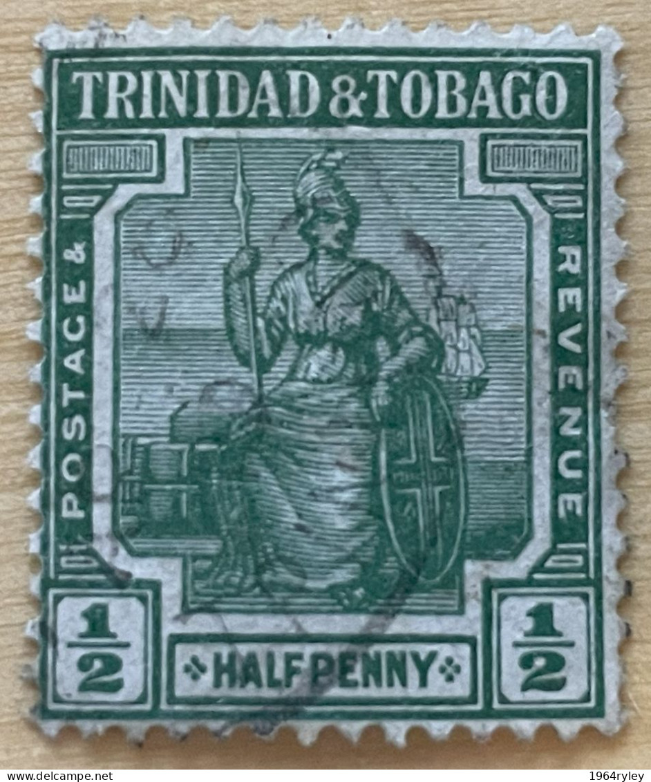 TRINIDAD & TOBAGO - (0) - 1913 -  # 1 - Trinidad & Tobago (...-1961)