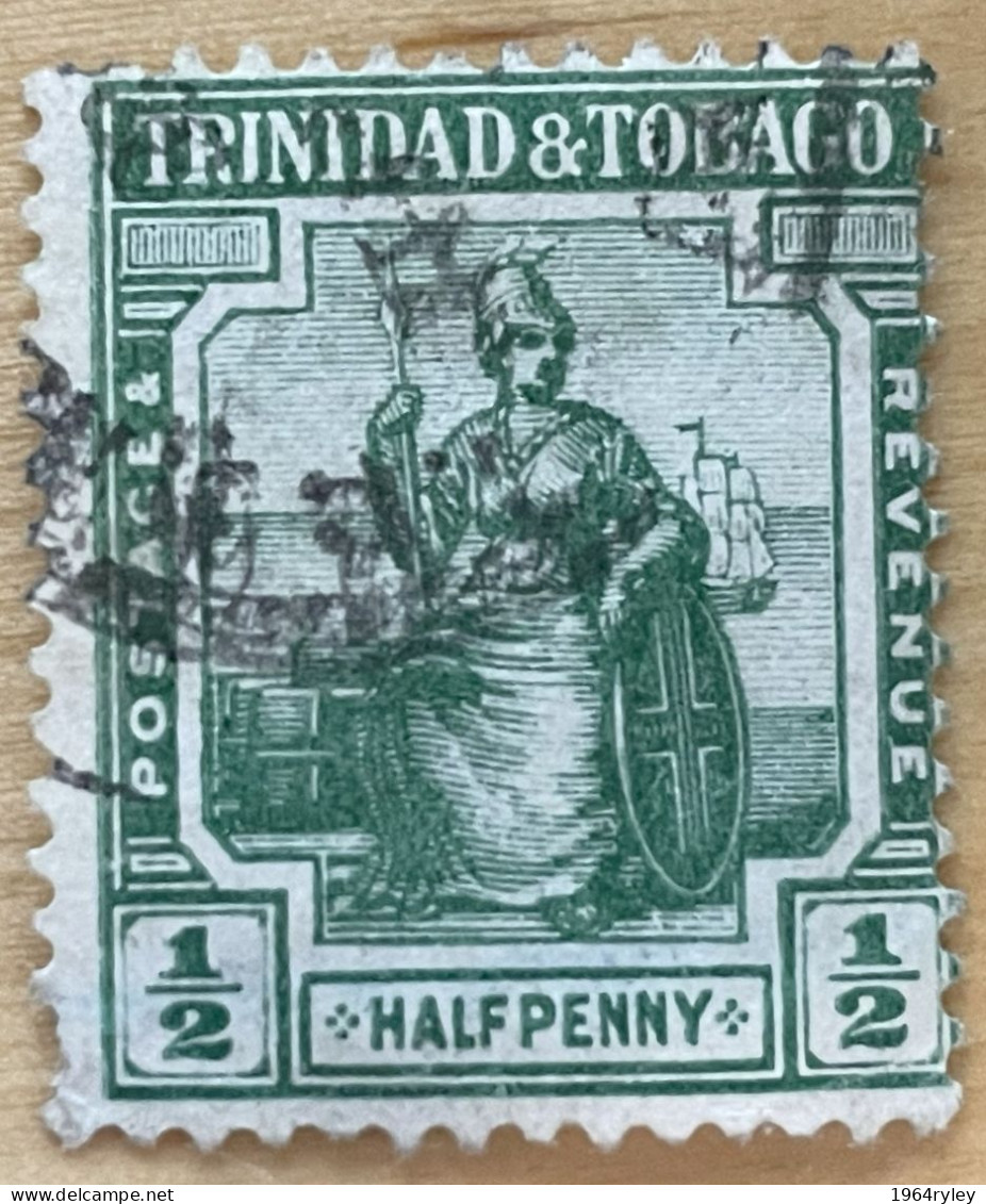 TRINIDAD & TOBAGO - (0) - 1913 -  # 1 - Trinidad & Tobago (...-1961)