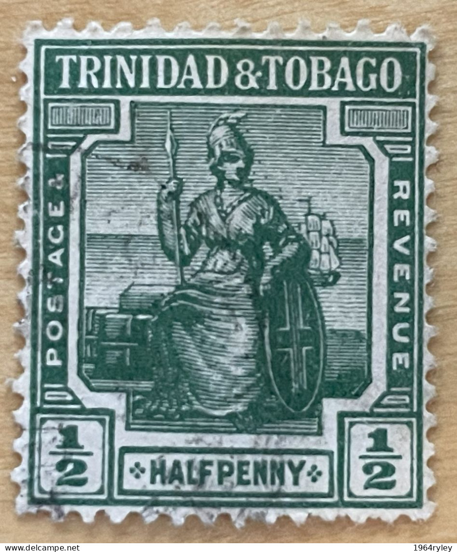 TRINIDAD & TOBAGO - (0) - 1913 -  # 1 - Trinidad & Tobago (...-1961)