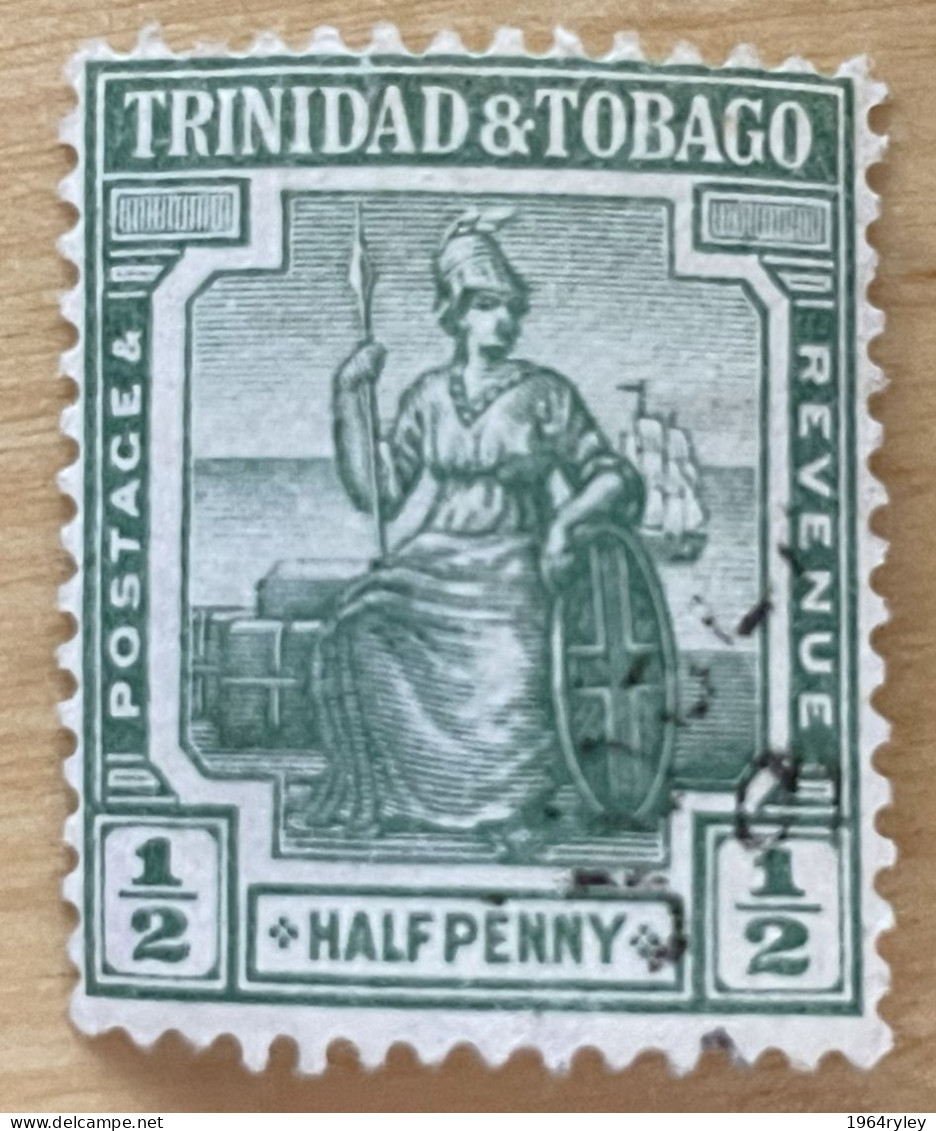 TRINIDAD & TOBAGO - (0) - 1913 -  # 1 - Trinidad & Tobago (...-1961)