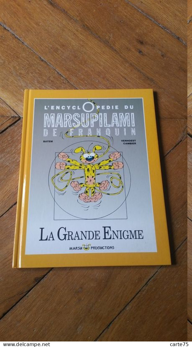 Timbres 2003 Et L'Encyclopédie Du Marsupilami De Franquin, La Grande Énigme , 1991 - Marsupilami