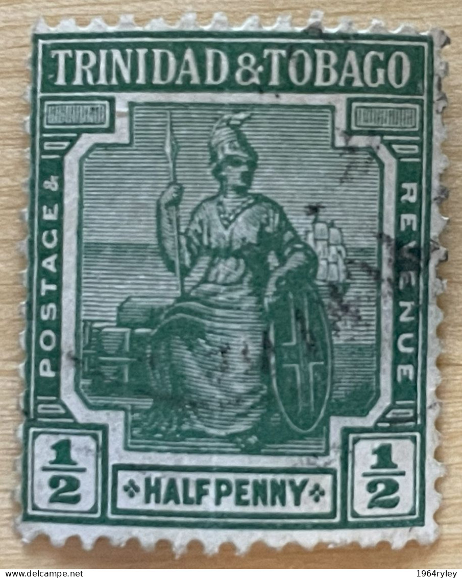 TRINIDAD & TOBAGO - (0) - 1913 -  # 1 - Trinidad & Tobago (...-1961)