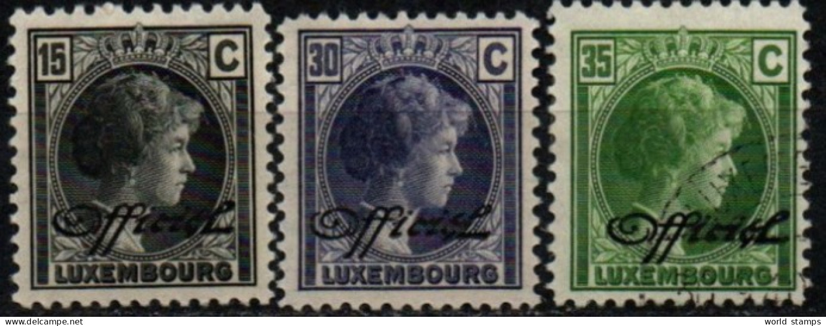 LUXEMBOURG 1930-5 * - Dienst