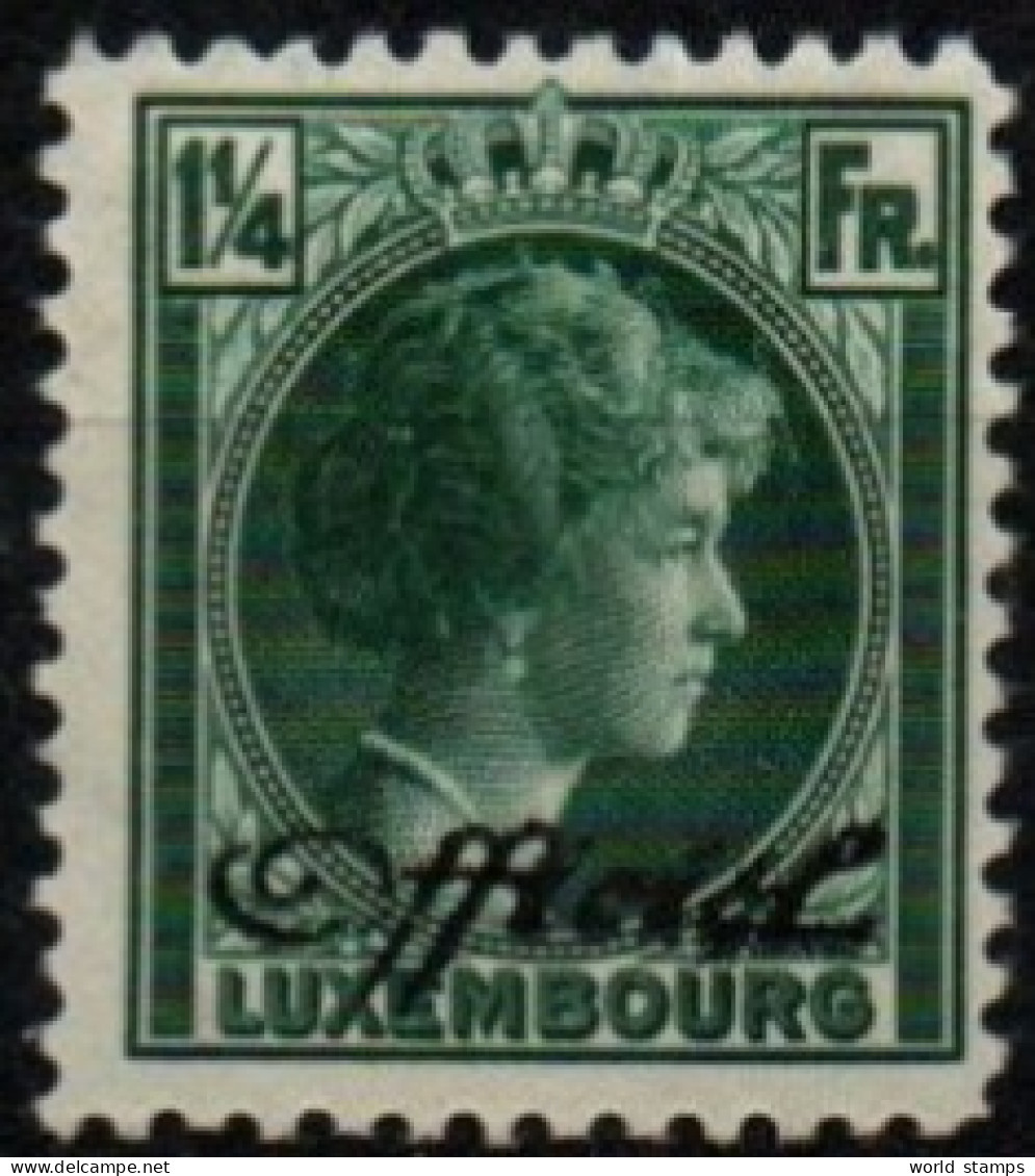 LUXEMBOURG 1930-5 * - Service