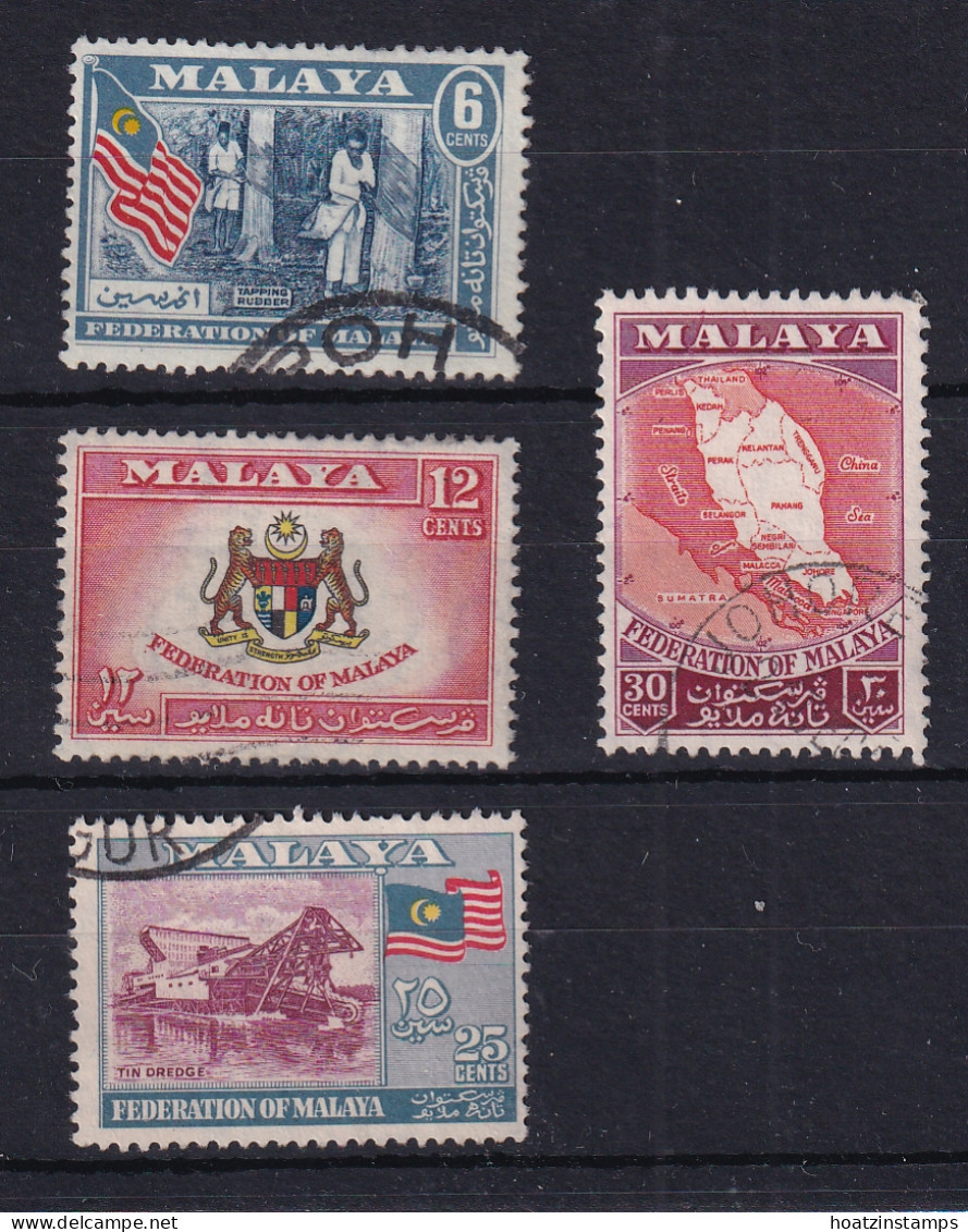 Malayan Federation: 1957/63   Pictorials Set    Used - Federation Of Malaya