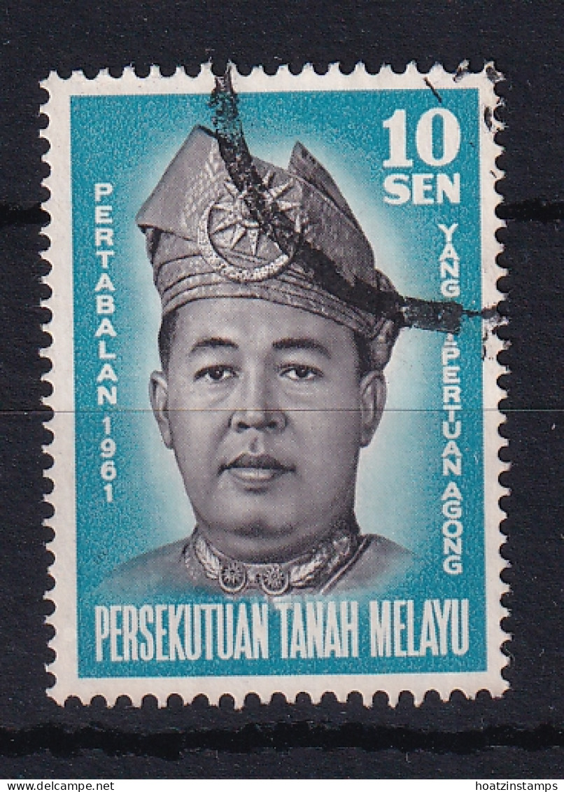 Malayan Federation: 1961   Installation Of Yang Di-Pertuan Agong   Used  - Fédération De Malaya