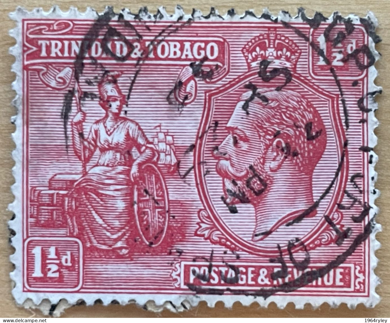 TRINIDAD & TOBAGO - (0) - 1922-1928 -  # 23 - Trinidad & Tobago (...-1961)