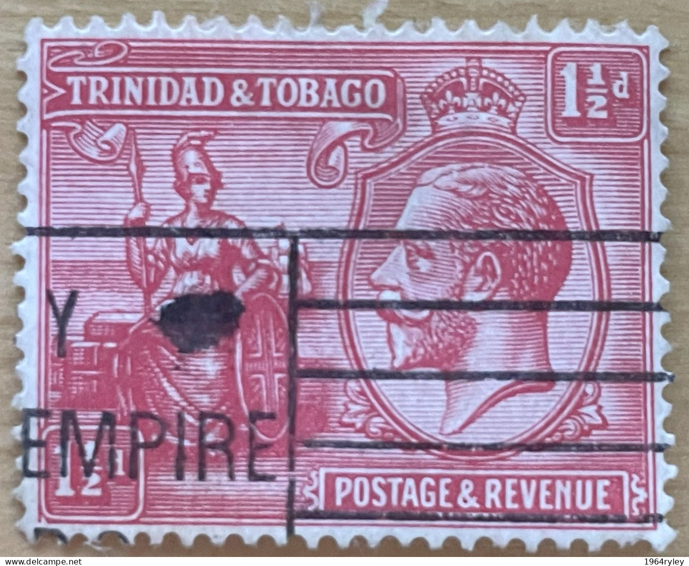 TRINIDAD & TOBAGO - (0) - 1922-1928 -  # 23 - Trinidad & Tobago (...-1961)