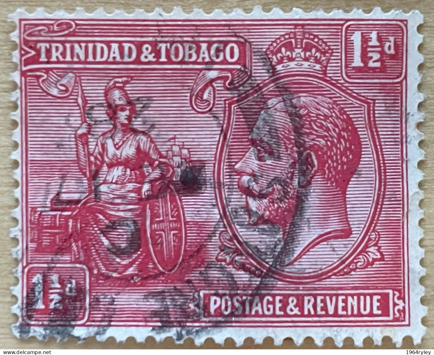 TRINIDAD & TOBAGO - (0) - 1922-1928 -  # 23 - Trinidad & Tobago (...-1961)