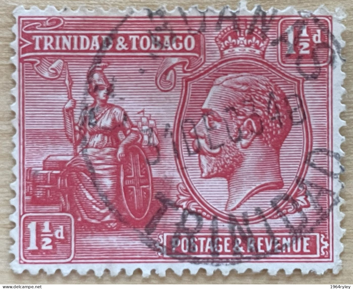 TRINIDAD & TOBAGO - (0) - 1922-1928 -  # 23 - Trinidad & Tobago (...-1961)