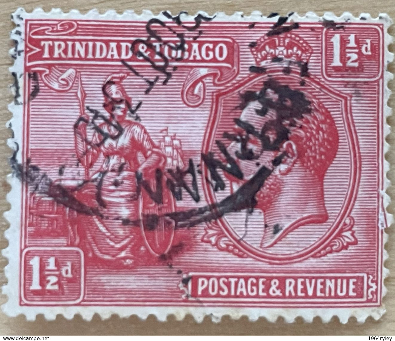 TRINIDAD & TOBAGO - (0) - 1922-1928 -  # 23 - Trinidad & Tobago (...-1961)