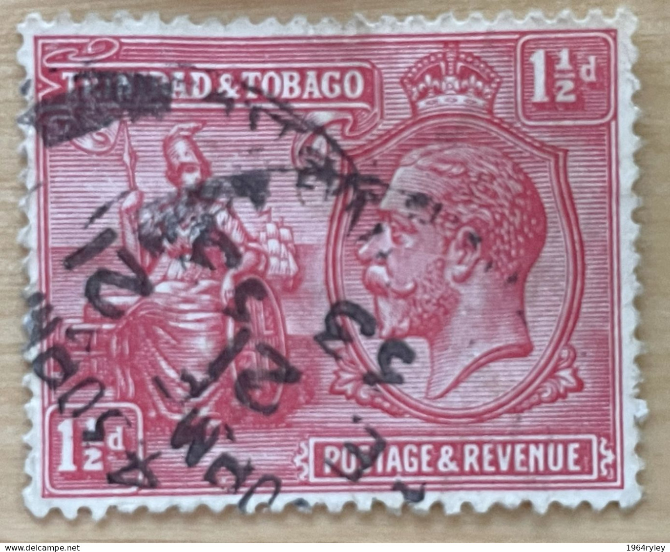 TRINIDAD & TOBAGO - (0) - 1922-1928 -  # 23 - Trinidad & Tobago (...-1961)