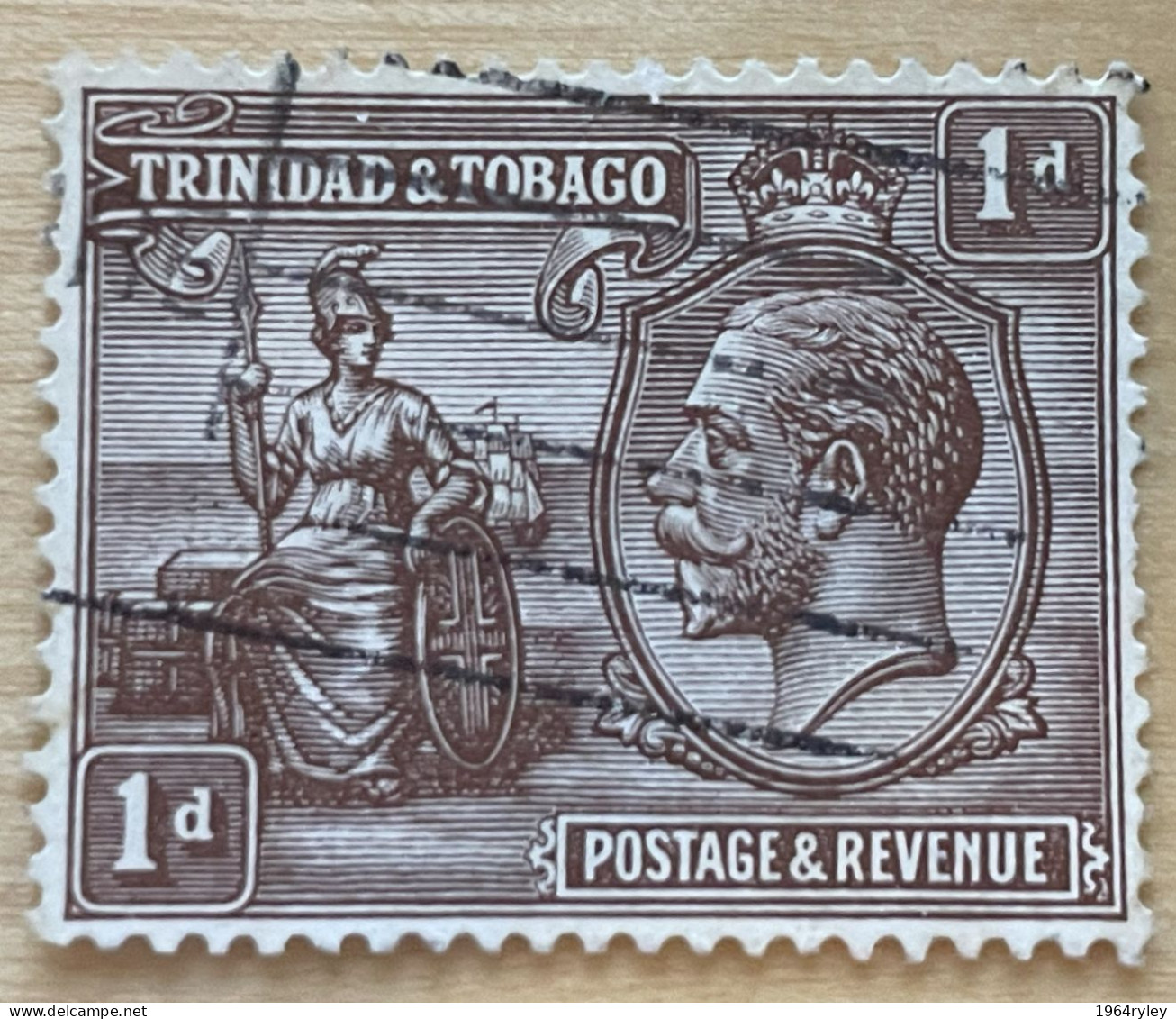 TRINIDAD & TOBAGO - (0) - 1922-1928 -  # 22 - Trinidad & Tobago (...-1961)