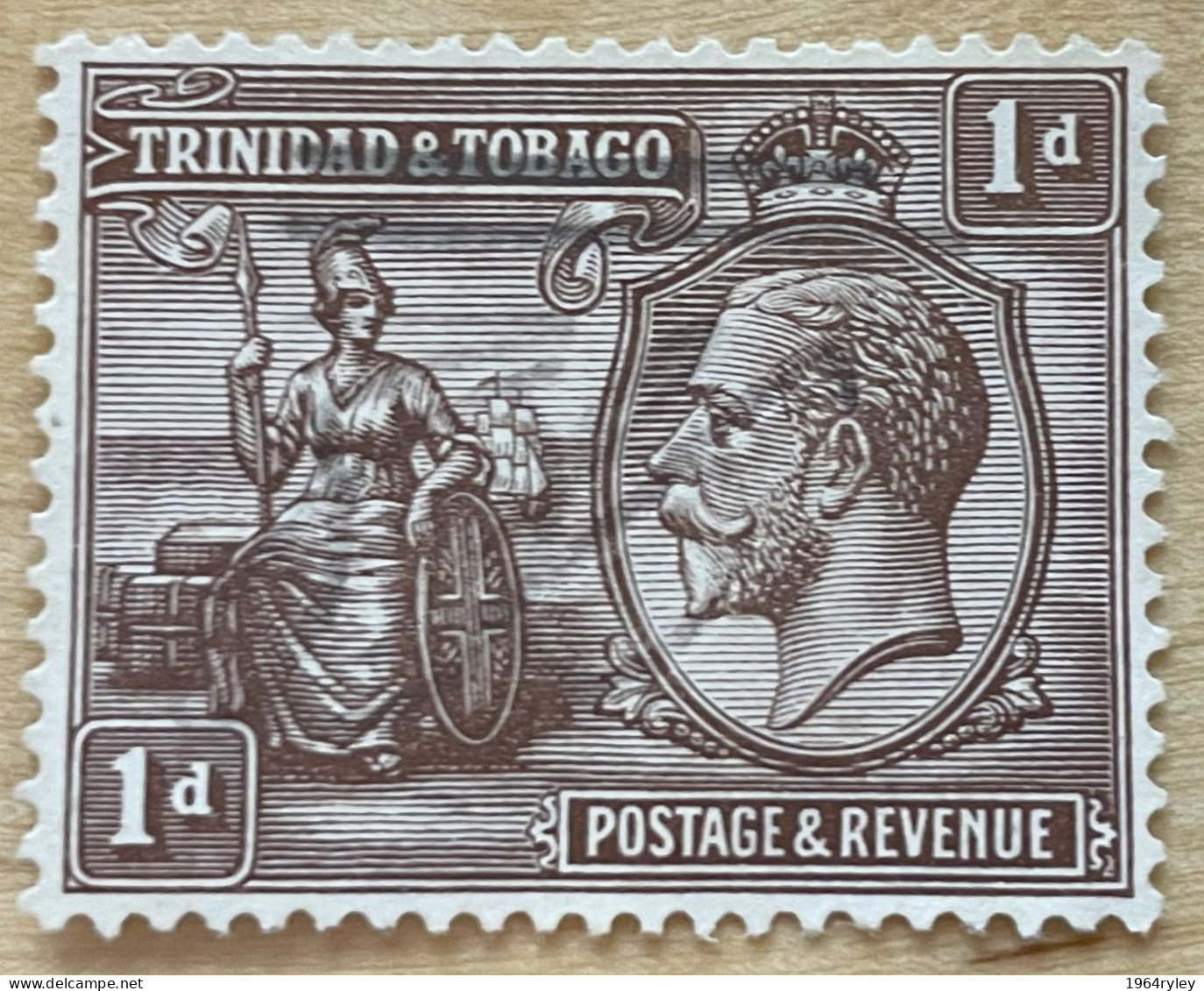 TRINIDAD & TOBAGO - (0) - 1922-1928 -  # 22 - Trinidad & Tobago (...-1961)