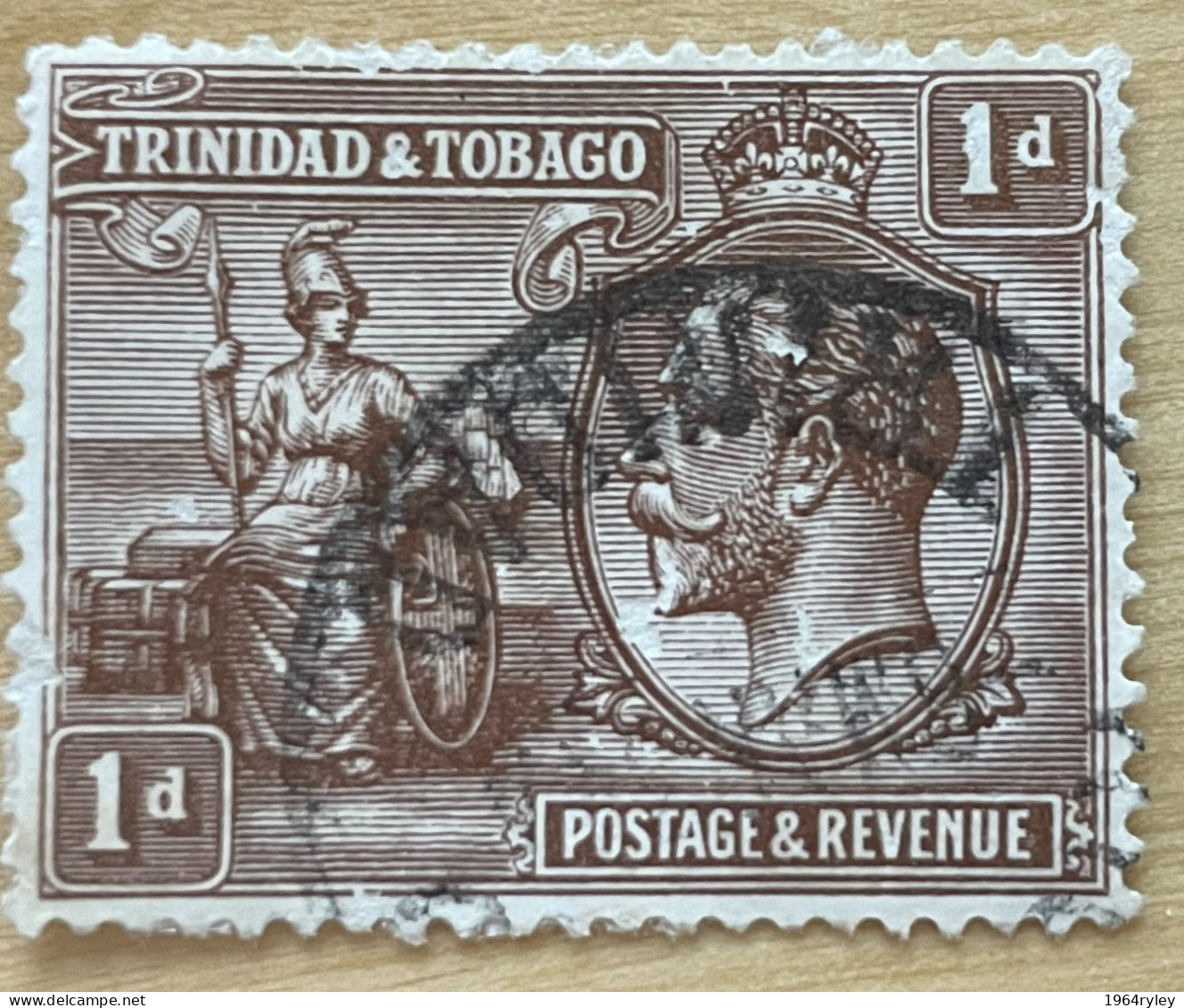 TRINIDAD & TOBAGO - (0) - 1922-1928 -  # 22 - Trinidad & Tobago (...-1961)