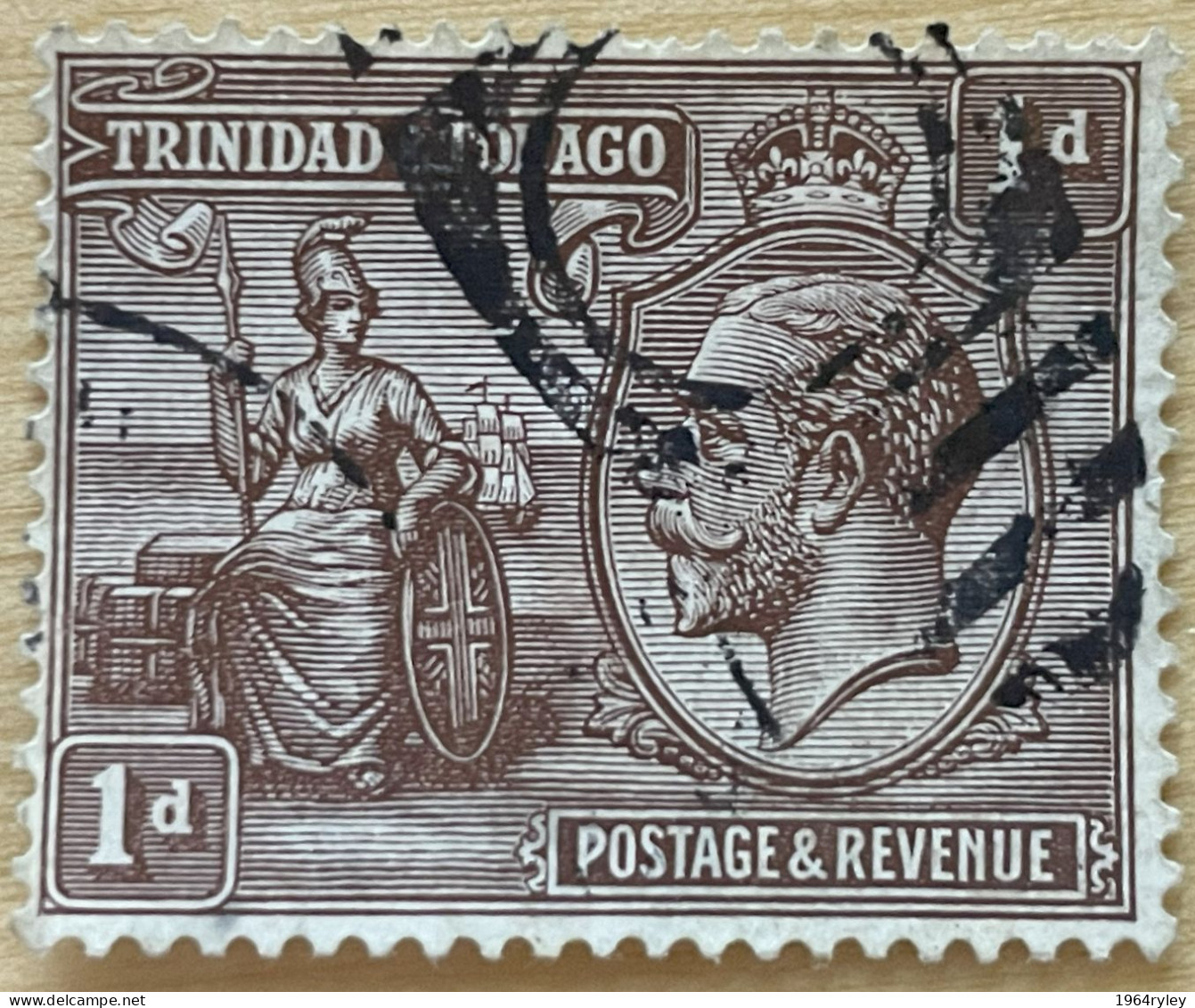 TRINIDAD & TOBAGO - (0) - 1922-1928 -  # 22 - Trinidad & Tobago (...-1961)