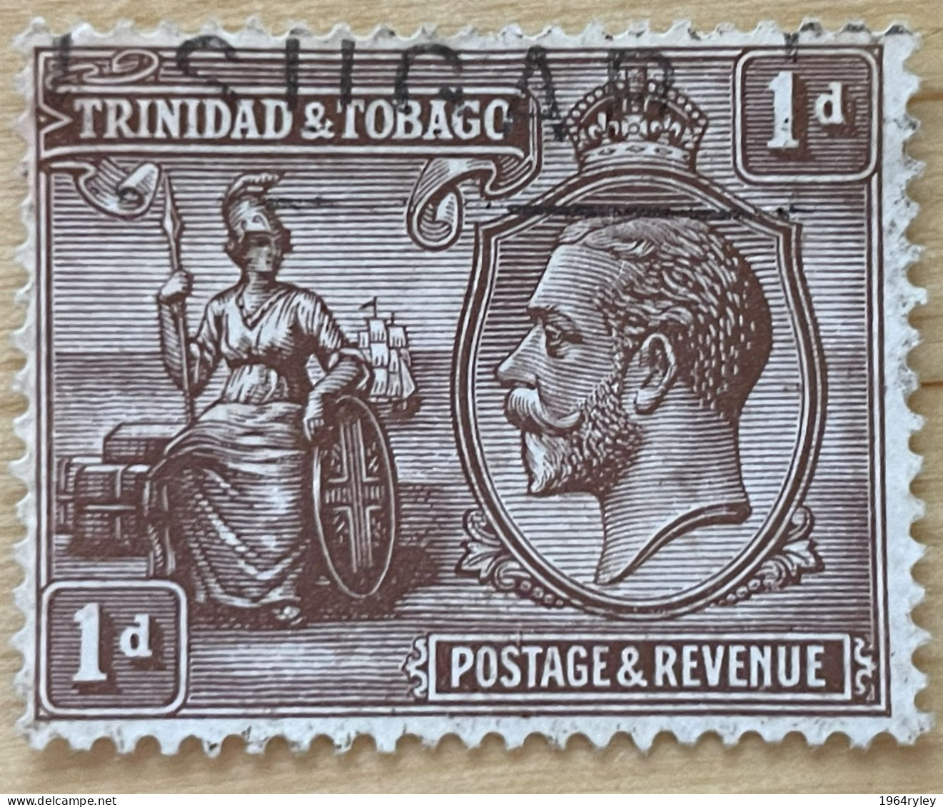 TRINIDAD & TOBAGO - (0) - 1922-1928 -  # 22 - Trinidad & Tobago (...-1961)