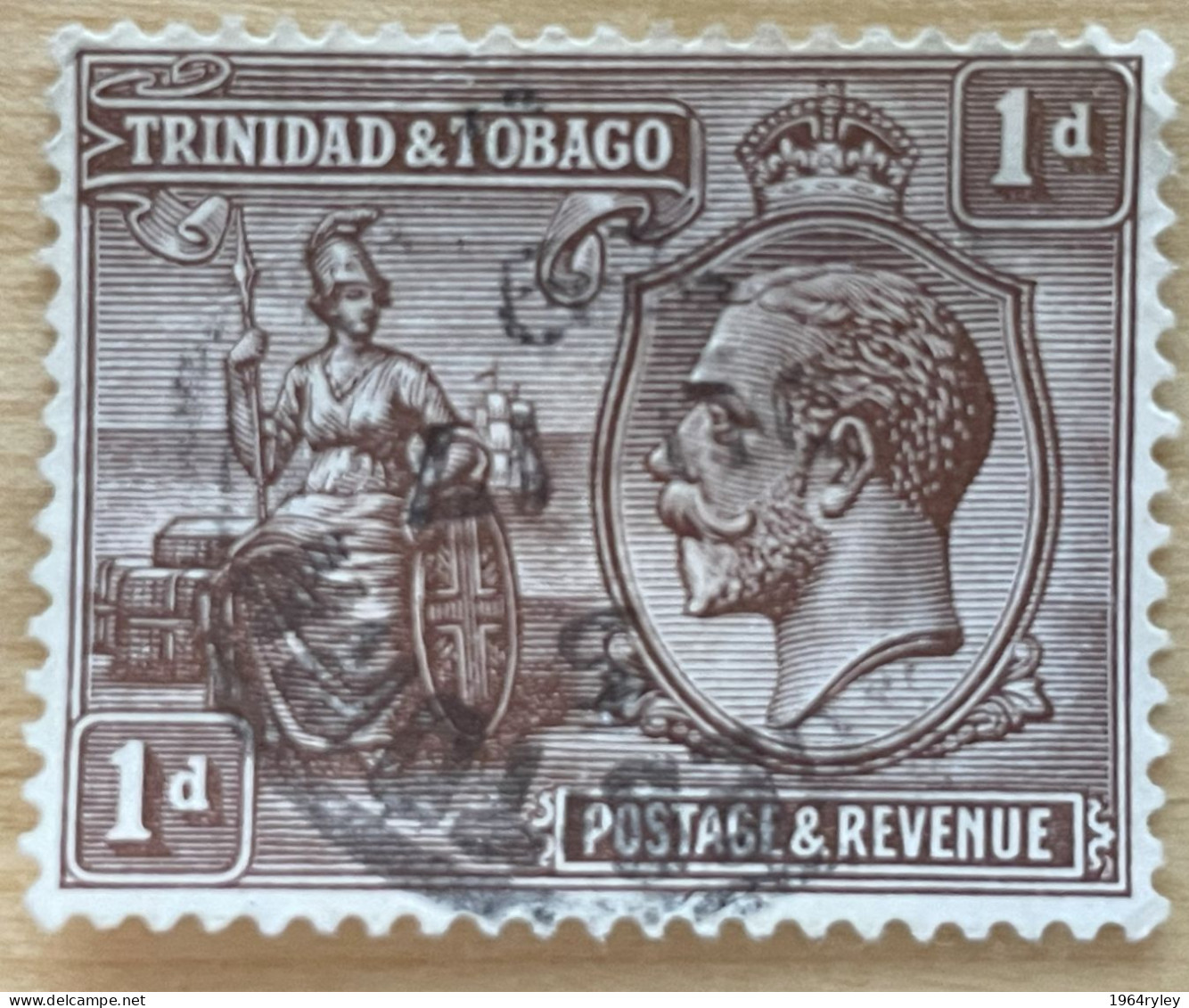 TRINIDAD & TOBAGO - (0) - 1922-1928 -  # 22 - Trinidad & Tobago (...-1961)