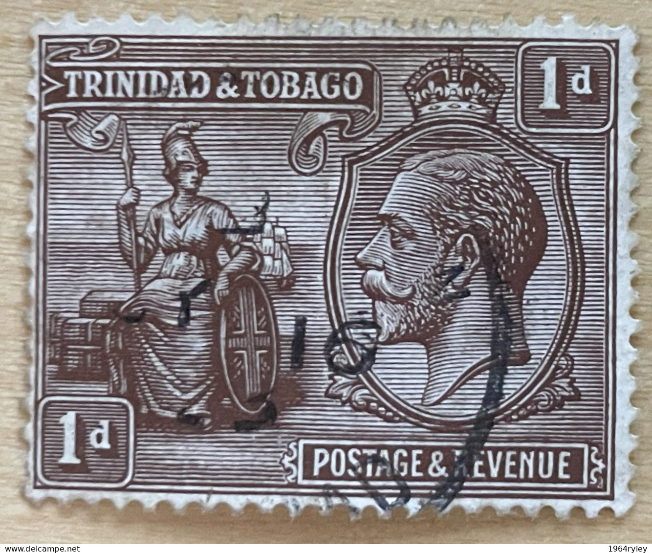 TRINIDAD & TOBAGO - (0) - 1922-1928 -  # 22 - Trinidad & Tobago (...-1961)