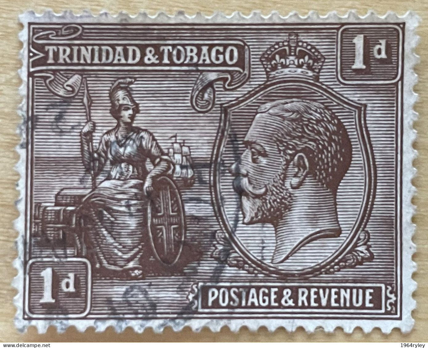 TRINIDAD & TOBAGO - (0) - 1922-1928 -  # 22 - Trinidad & Tobago (...-1961)