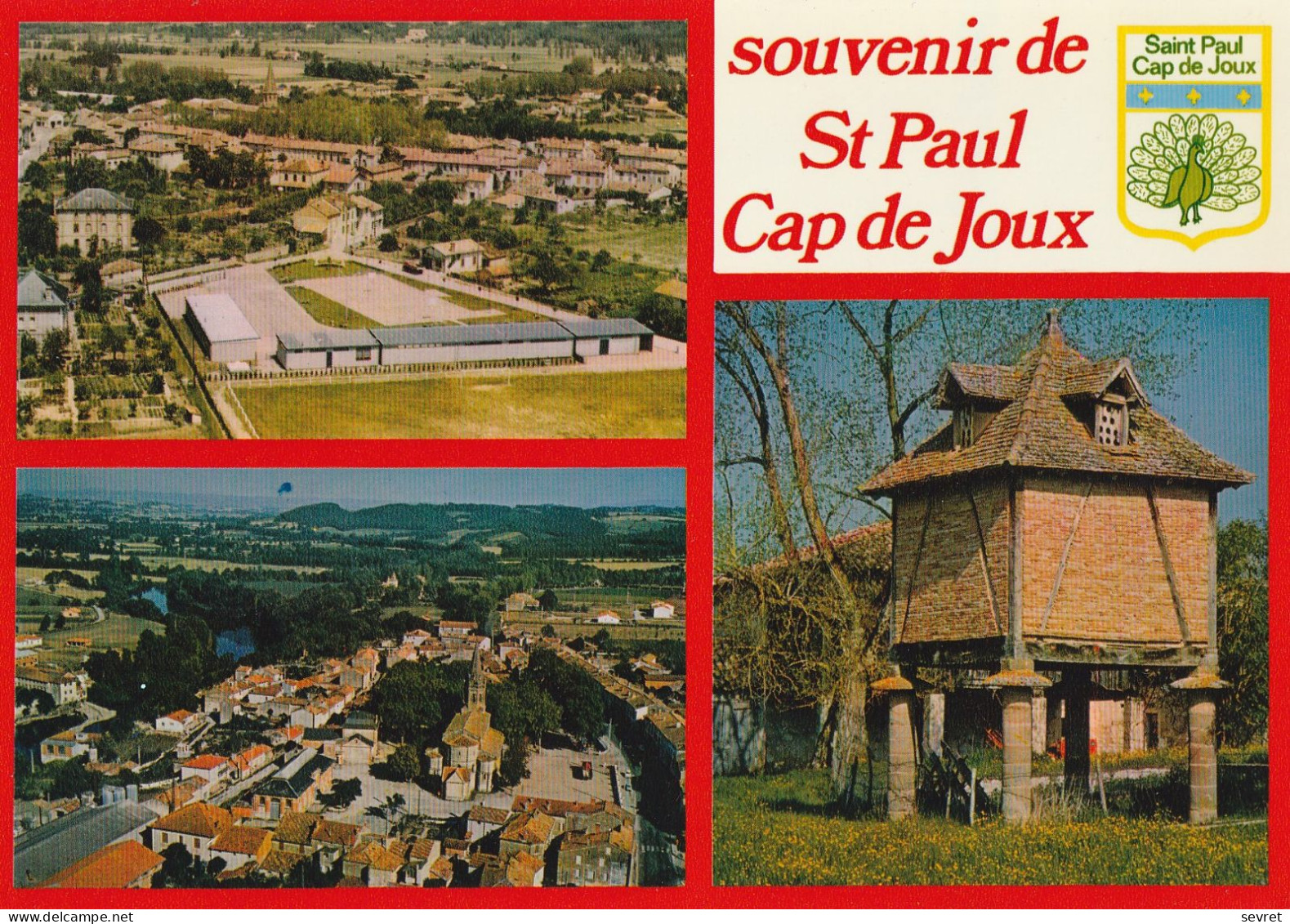 ST PAUL DE JOUX. - CPM Multivues RARE - Saint Paul Cap De Joux