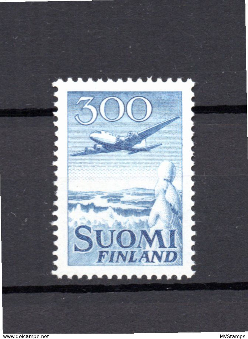 Finland 1958 Old Airmail/airplane/aviation Stamp (Michel 488) Nice MNH - Ongebruikt