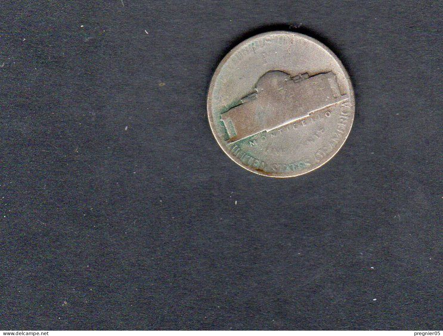 USA - Pièce 5 Cents "Jefferson Nickel" Temps De Guerre  1945P B/VG  KM.192a - 1938-…: Jefferson