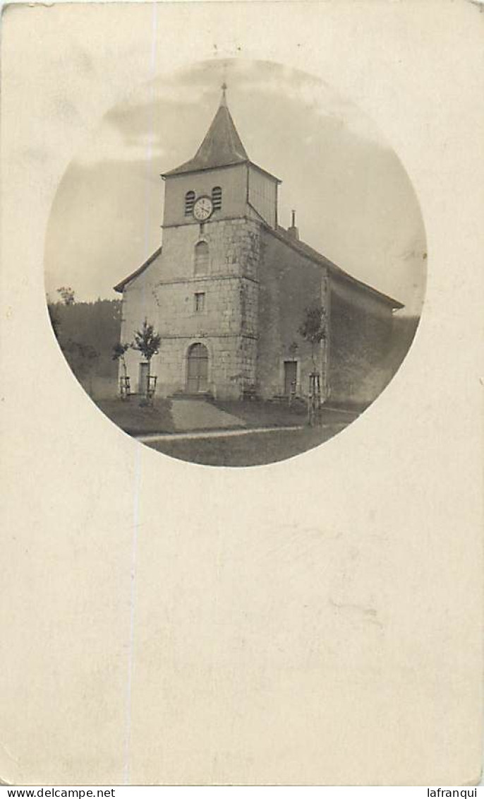 Themes Div-ref VV113- Carte Photo Eglise De La Chaux - S Sainte Ste Croix  - - La Chaux