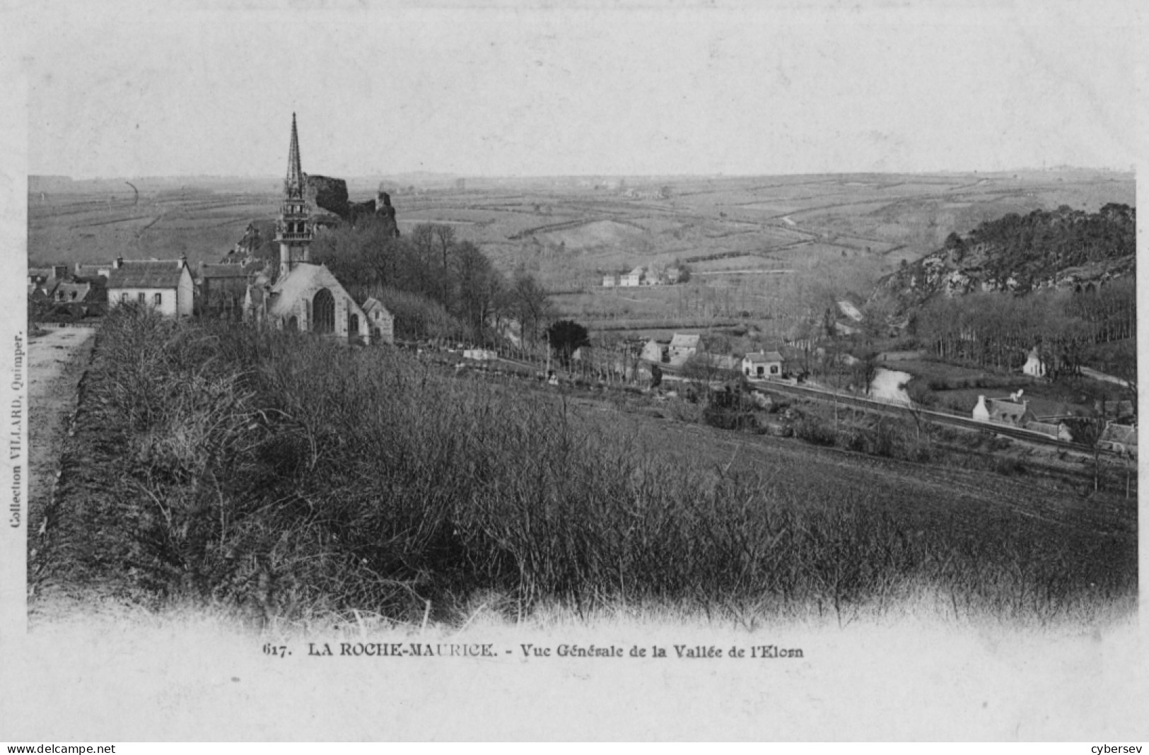 LA ROCHE-MAURICE - Vue Générale De La Vallée De L'Elorn - La Roche-Maurice