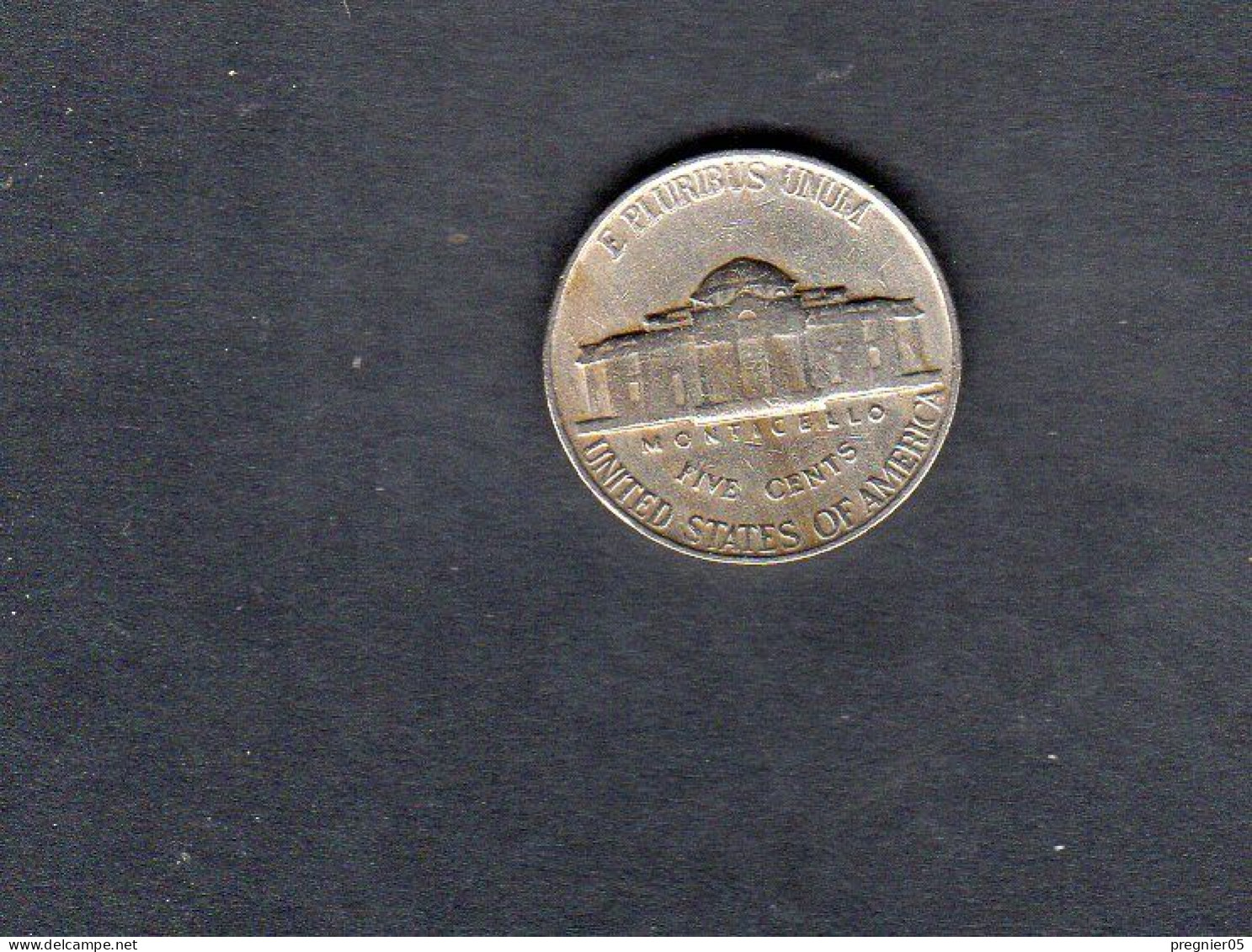 USA - Pièce 5 Cents "Jefferson Nickel"  1946 TB/F  KM.192 - 1938-…: Jefferson