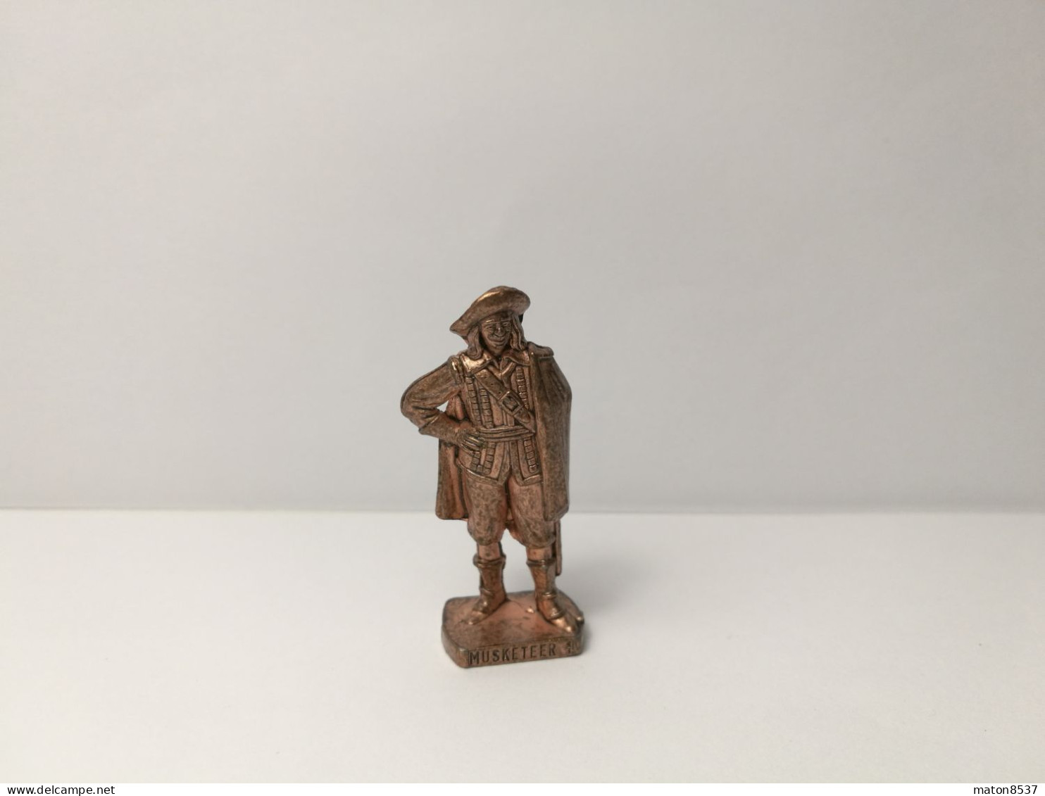 Kinder :  Französische Musketiere Um 1670 1980-92 - Musketeer 1  - Kupfer SCAME - 40 Mm - Metal Figurines