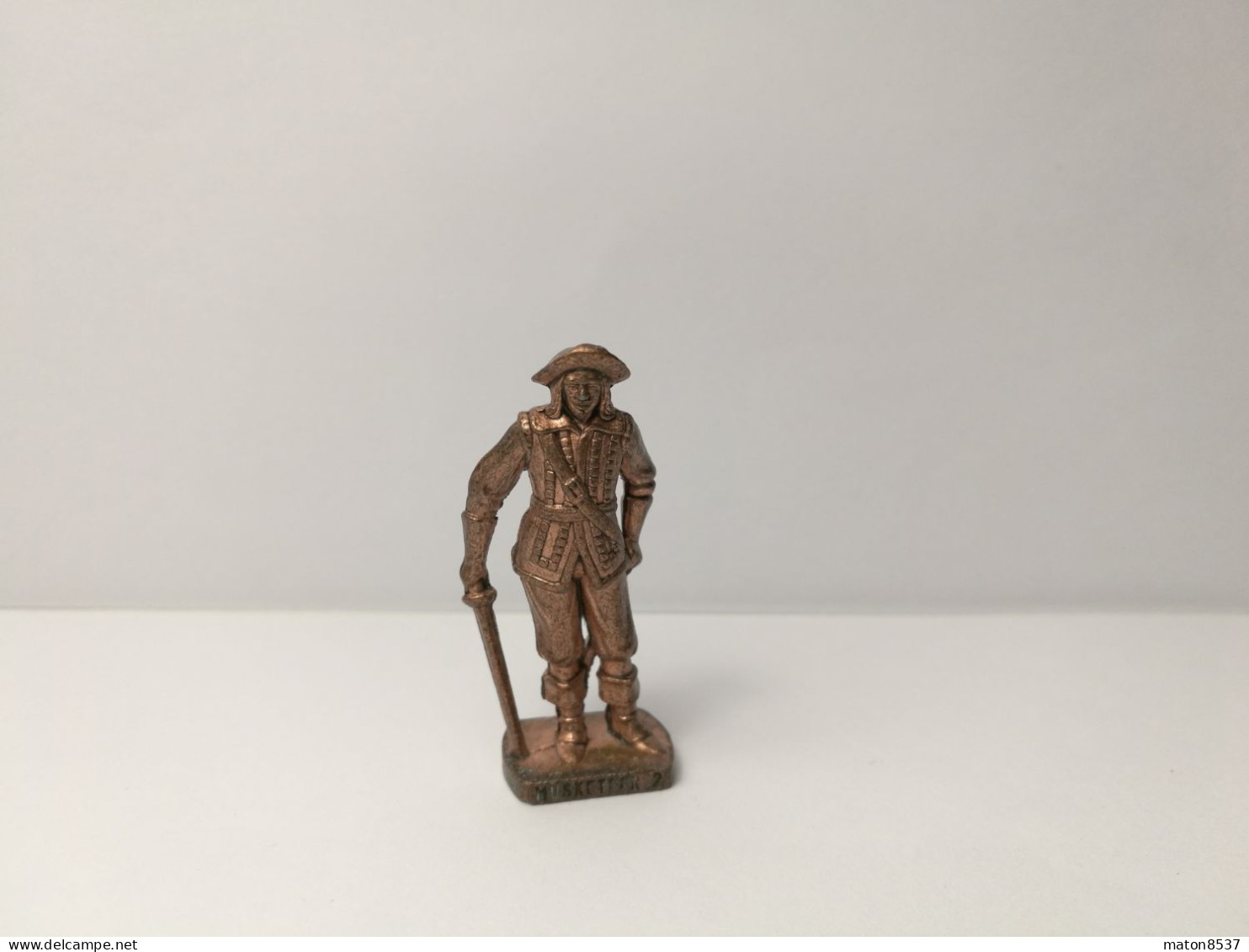 Kinder : Französische Musketiere Um 1670 1980-92 - Musketeer 2  - Kupfer SCAME - 40 Mm - Metallfiguren