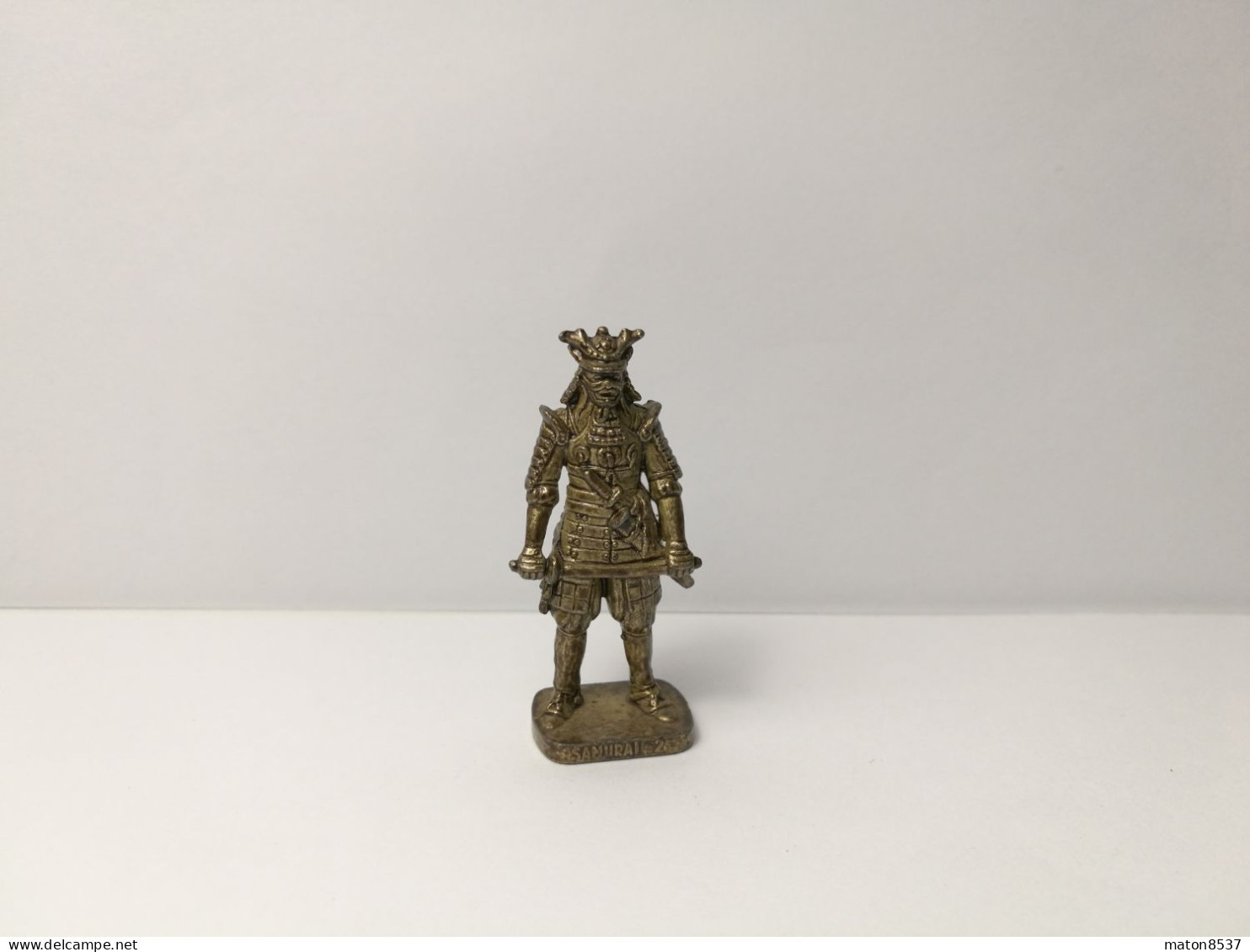 Kinder :   Japanische Samurai Um 1600 1980-92 - Samurai 2  - Messing RP1482 - Metal Figurines