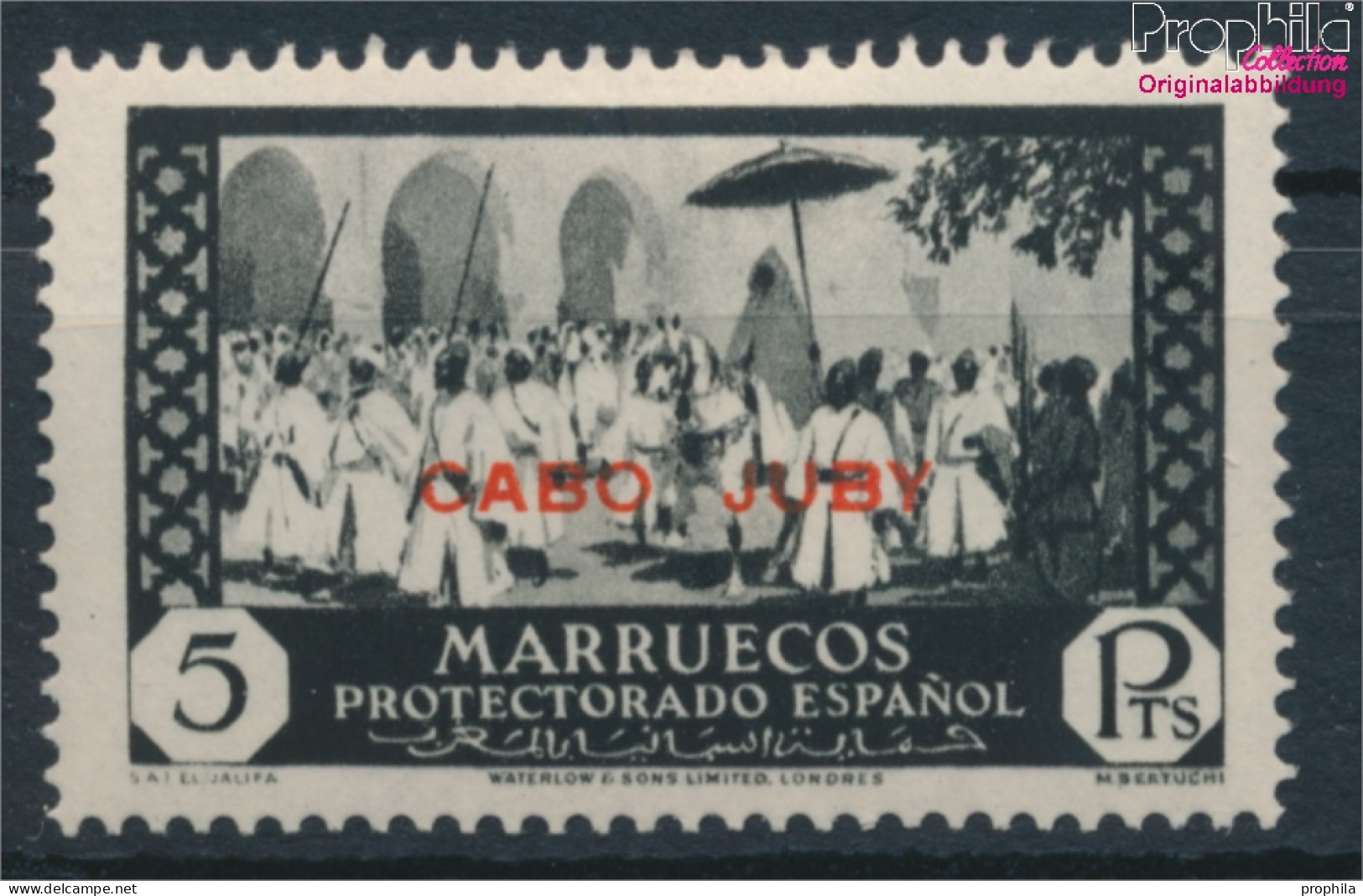 Kap Juby 79 Mit Falz 1935 Sehenswürdigkeiten Und Landschaften (10285094 - Cabo Juby