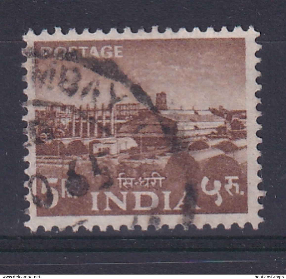 India: 1958/63   Pictorial    SG415     5R     Used - Gebraucht