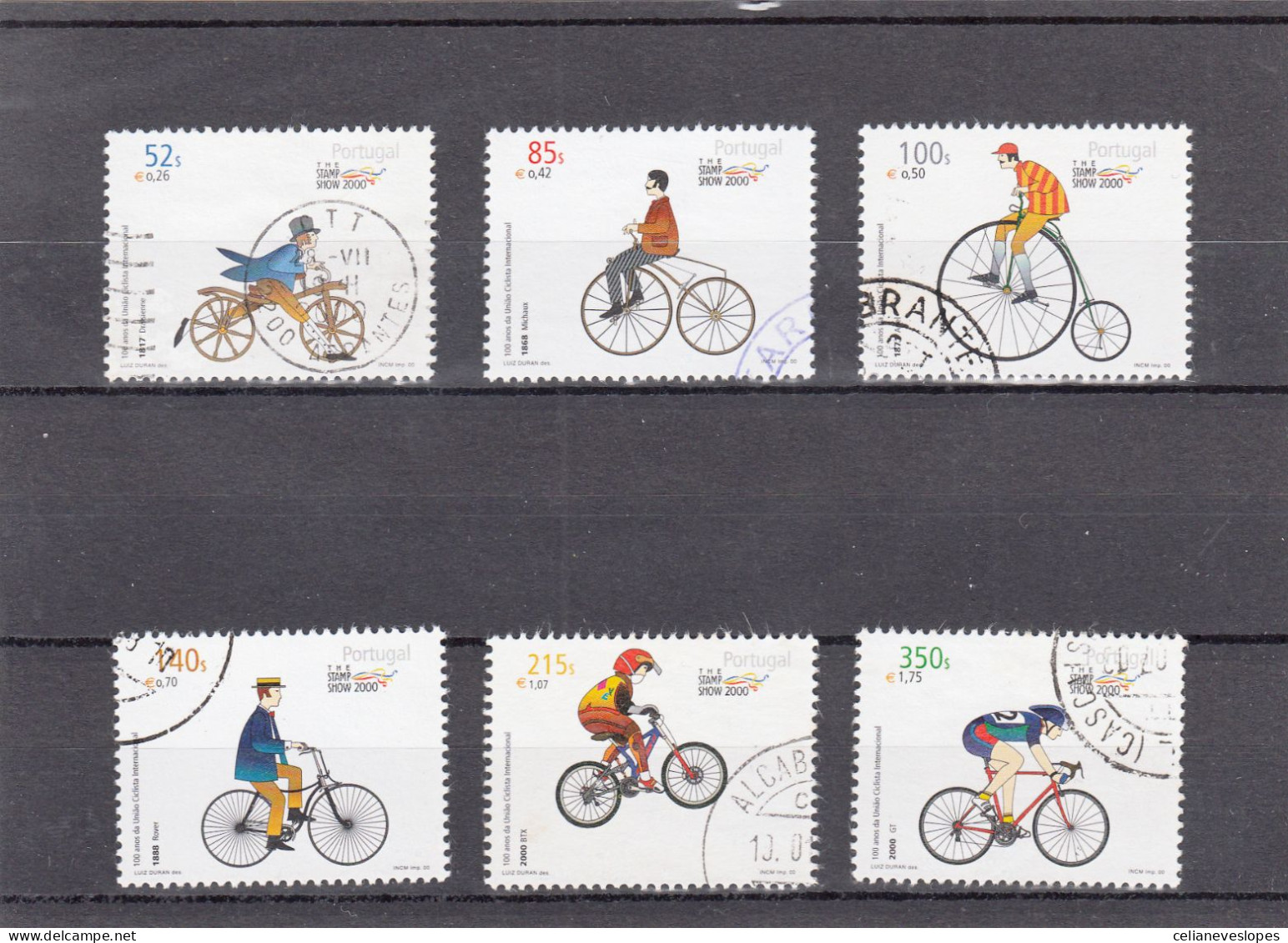 Portugal, (16), 100 Anos Da UCI, 2000, Mundifil Nº 2681 A 2684 Used - Gebraucht