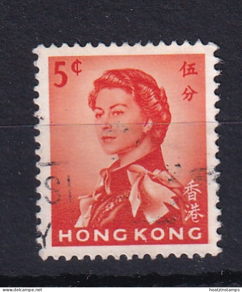 Hong Kong: 1962/73   QE II     SG196      5c       Used - Oblitérés