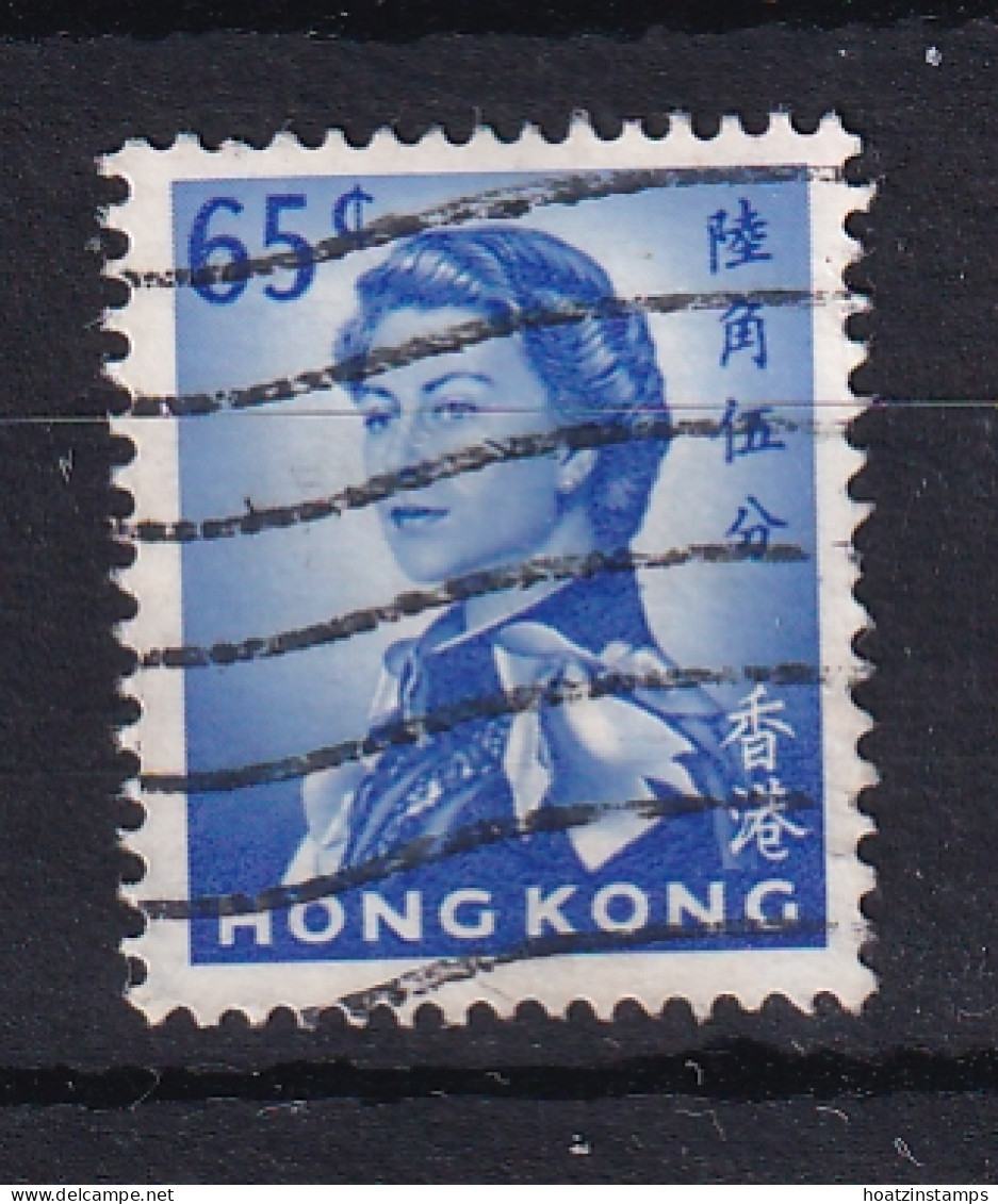 Hong Kong: 1962/73   QE II     SG204      65c      Used - Used Stamps