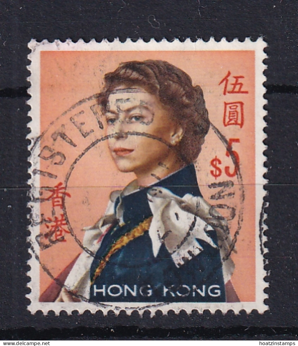 Hong Kong: 1962/73   QE II     SG208      $5      Used - Used Stamps