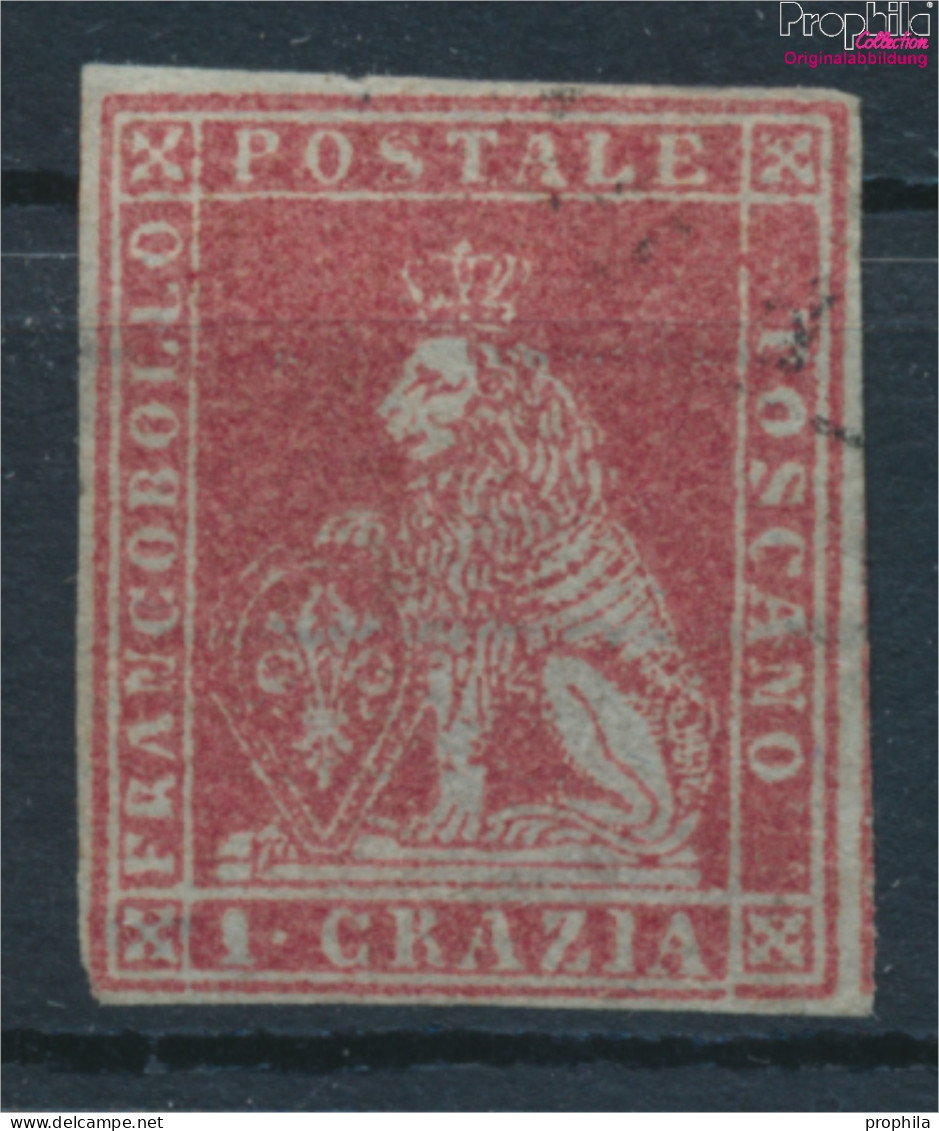 Italien - Toskana 4y A Gestempelt 1853 Löwe (10285056 - Toscane