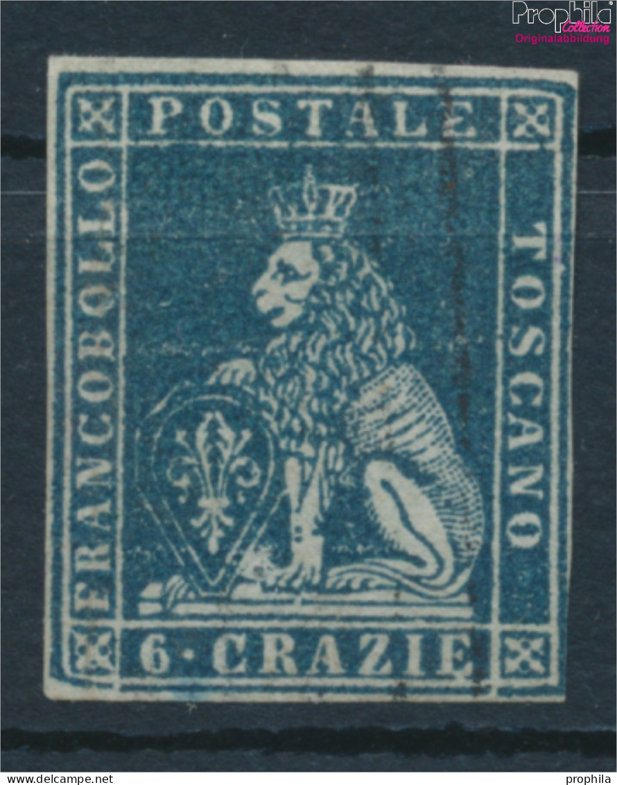 Italien - Toskana 7y Gestempelt 1853 Löwe (10285053 - Toscane