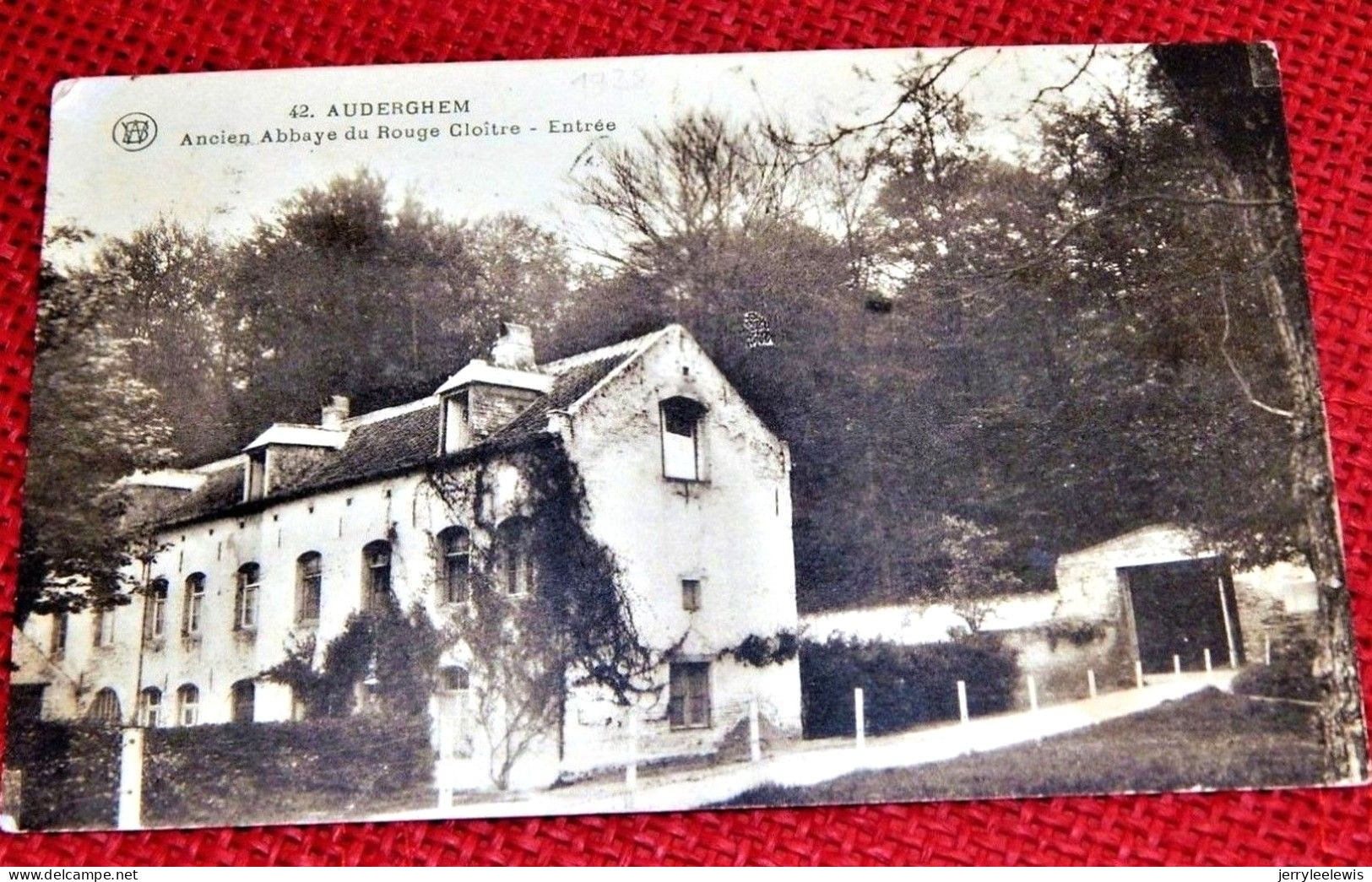 AUDERGHEM - OUDERGEM - Hôtel De L'Ancienne Abbaye Du Rouge Cloître - Propriétaire Duray  -  1908 - Oudergem - Auderghem