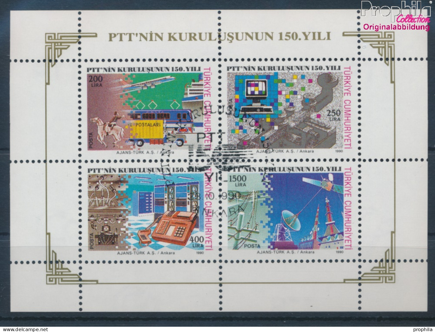 Türkei Block29 (kompl.Ausg.) Gestempelt 1990 Türkische Post (10309567 - Gebruikt